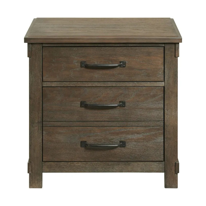 Scott Nightstand W/USB Dark Finish