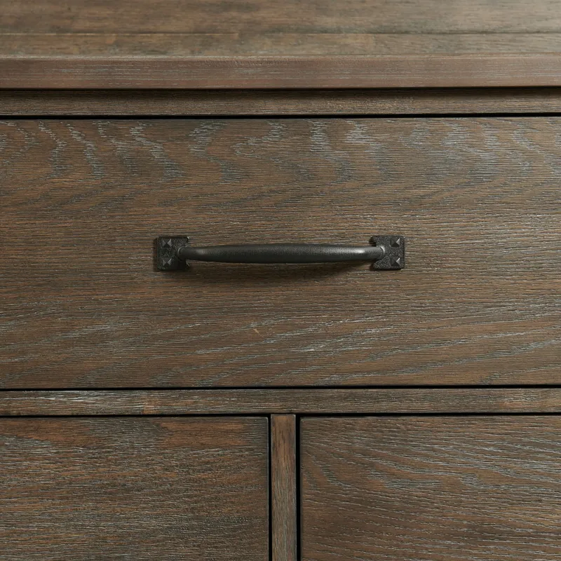 Scott Nightstand W/USB Dark Finish