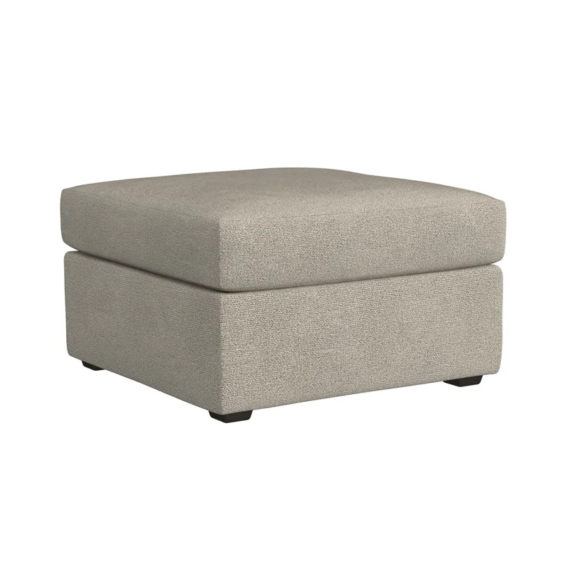 Select Modular Ottoman in United Light Grey