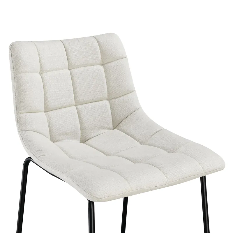 Seth 25\" Linen White Counter Stool (2 Per Carton)