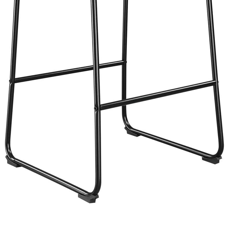Seth ( QSD6099-5B) 30\" Linen Grey Bar Stool (2 Per Carton)