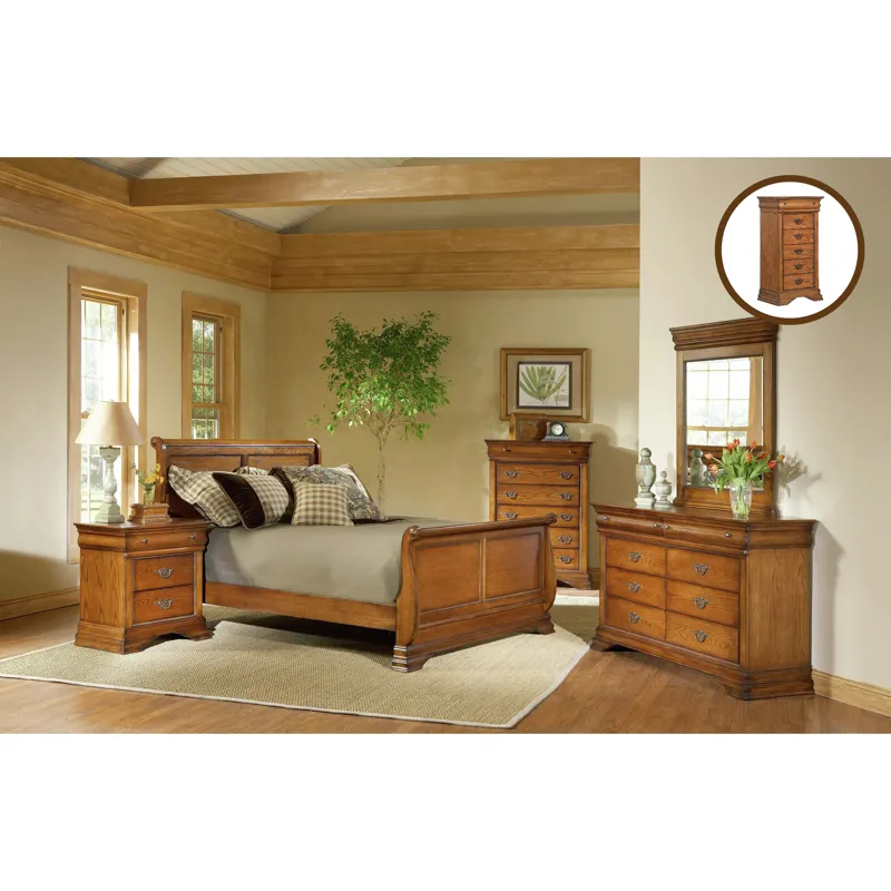 (B4850-31) Shenandoah- Lingerie Chest- Classic Oak