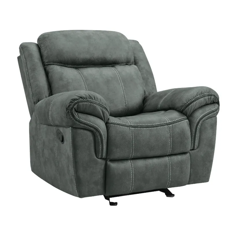 Sorrento Glider Recliner in FB367 Charcoal