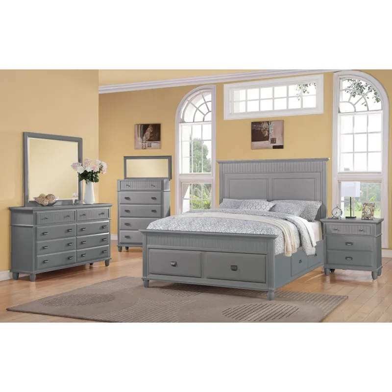 Spencer Nightstand Gray