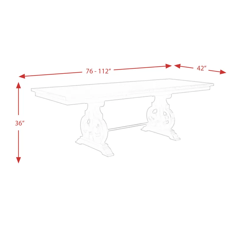 Stone Counter Height Dining Table