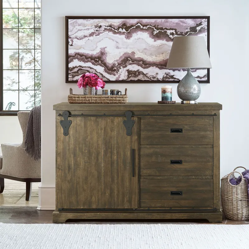 Stone Server Gray Finish