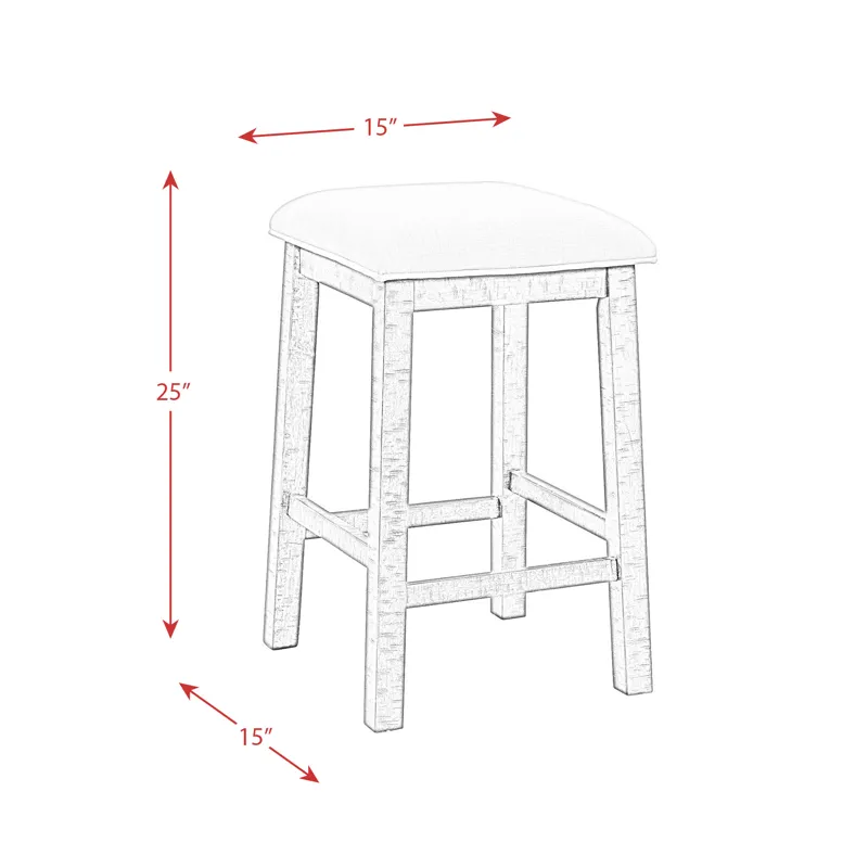 Stone Occasional Bar Table Pack Gray