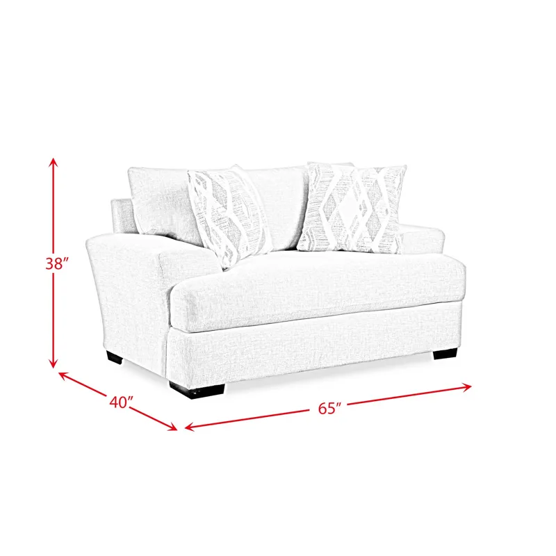 9010 Chair in Fentasy Silver