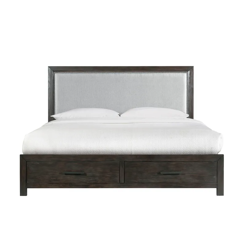 Shelby King 4-Drawer Platform Storage Bed