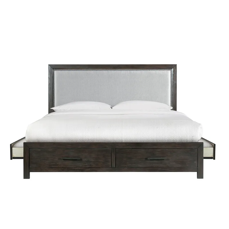 Shelby King 4-Drawer Platform Storage Bed