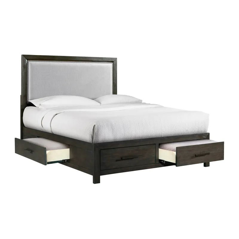 Shelby King 4-Drawer Platform Storage Bed