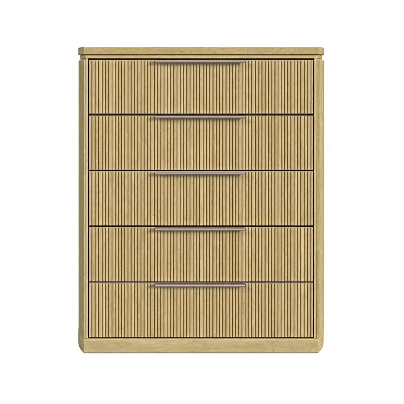 Sylvie 5-Drawer Chest in Natural