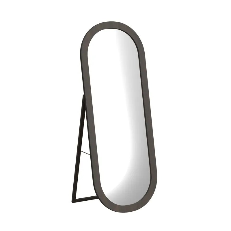 Sylvie Floor Mirror in Dark Brown