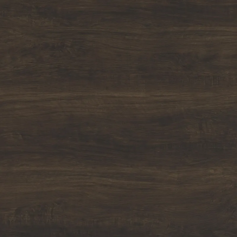 Sylvie 1-Drawer Nightstand with Touch Light in Dark Brown LED