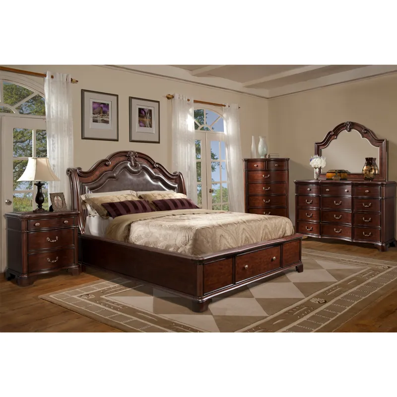 Tabasco Queen Storage Bed