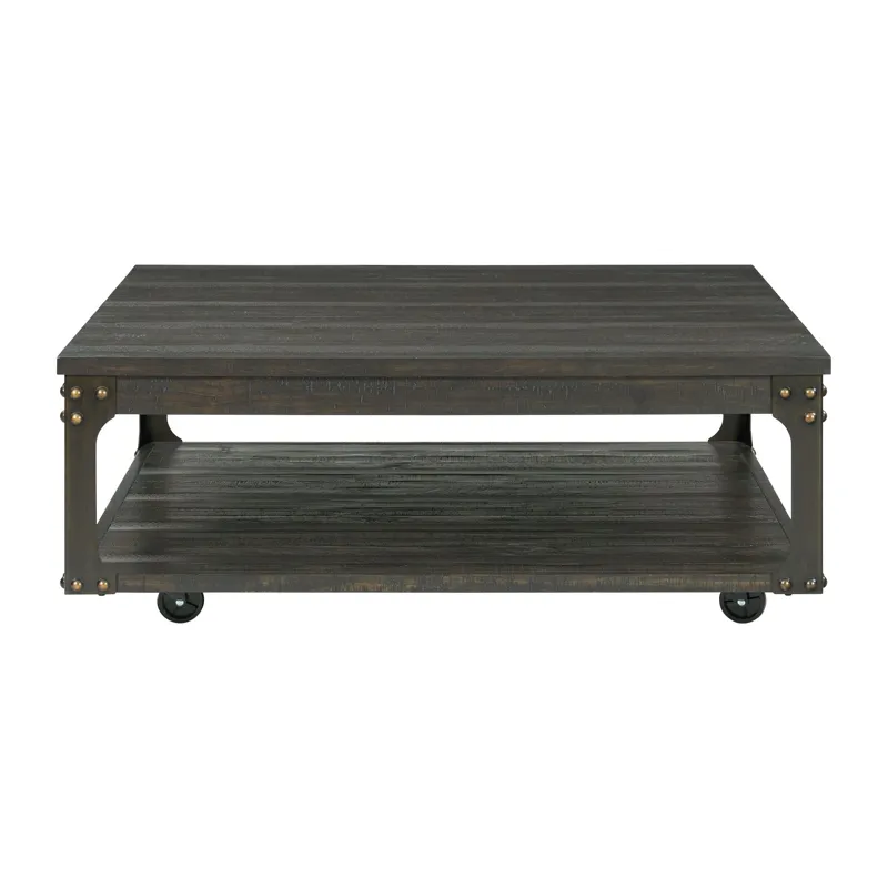 Factory Square Coffee Table Grey