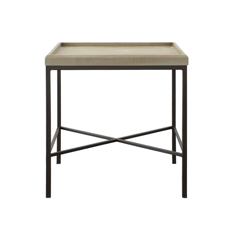 Timesch End Table with MDF Top in Natural