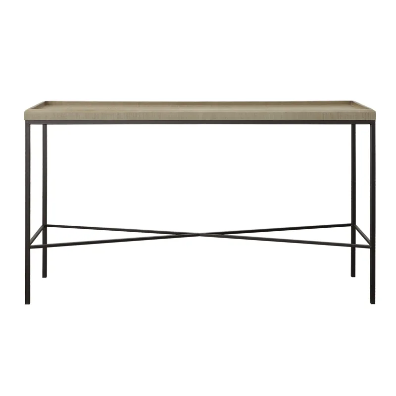 Timesch Sofa Table with MDF Top in Natural