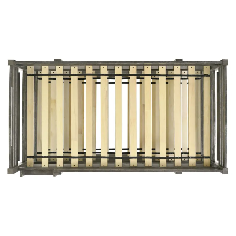 Trey Triple Twin Bunk in Grey Wire Brushed