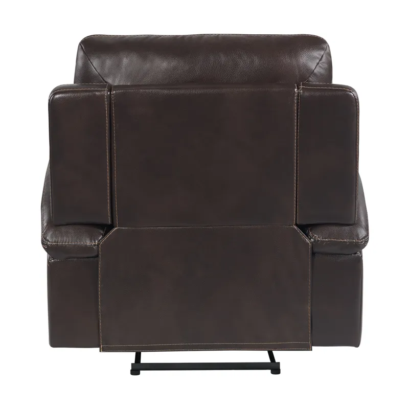 Trinidad Power Recliner with Power Motion Head Recliner in Pebble Brown