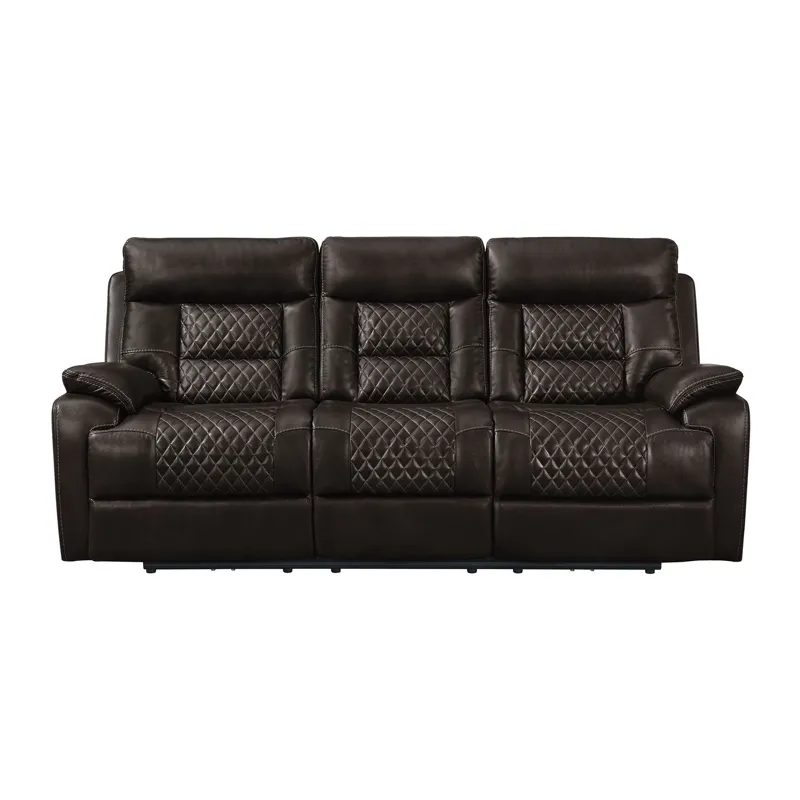 Trinidad Power Motion Sofa in Pebble Brown