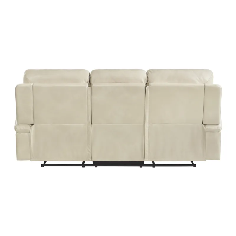 Trinidad Power Motion Sofa with Power Motion Head Recliner in Pebble Cream