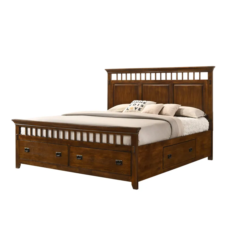 Trudy King Storage Bed