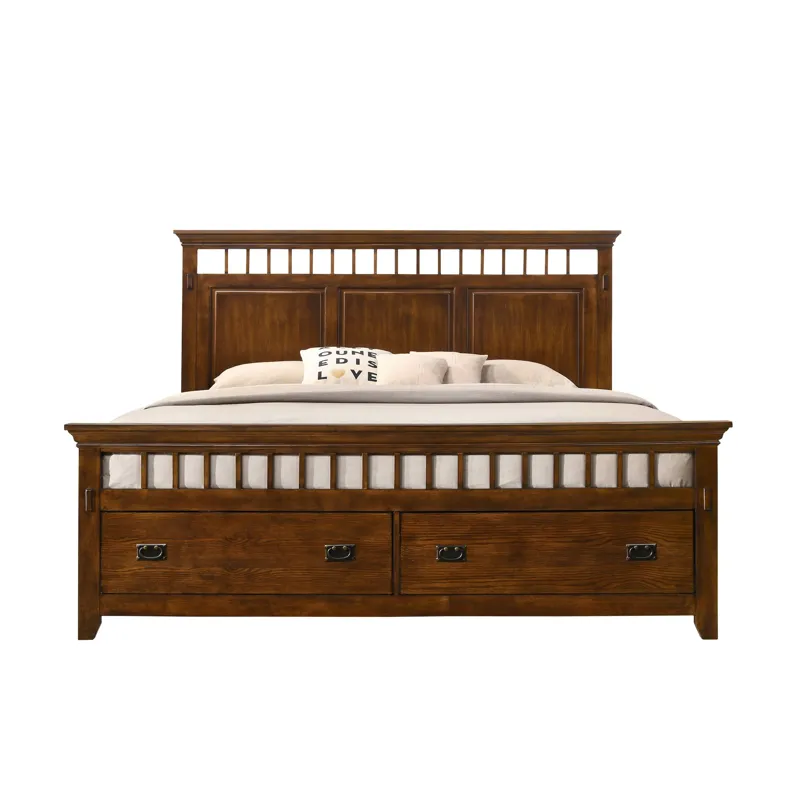 Trudy King Storage Bed