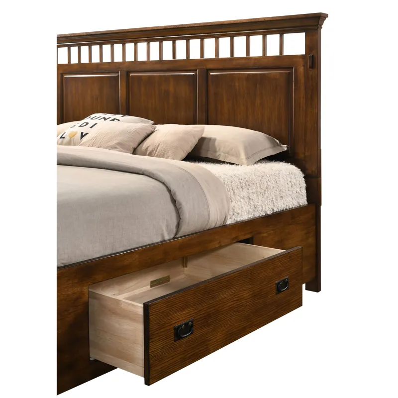 Trudy King Storage Bed