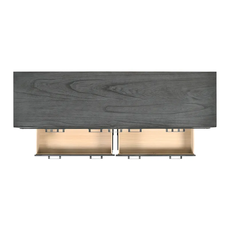 Titanium 7-Drawer Dresser w/ Mirror Set