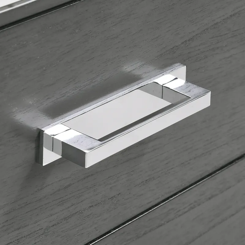 Titanium 7-Drawer Dresser w/ Mirror Set