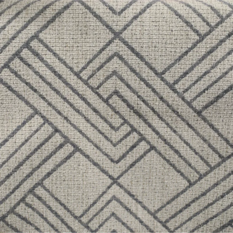 Tully Ottoman in Modular Dove