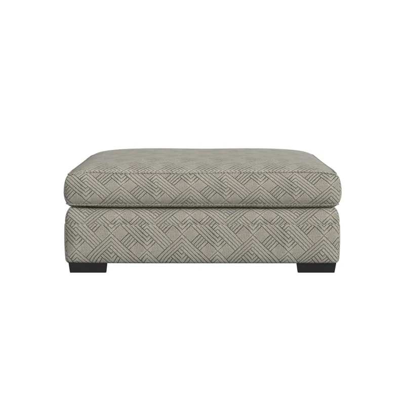 Tully Ottoman in Modular Dove