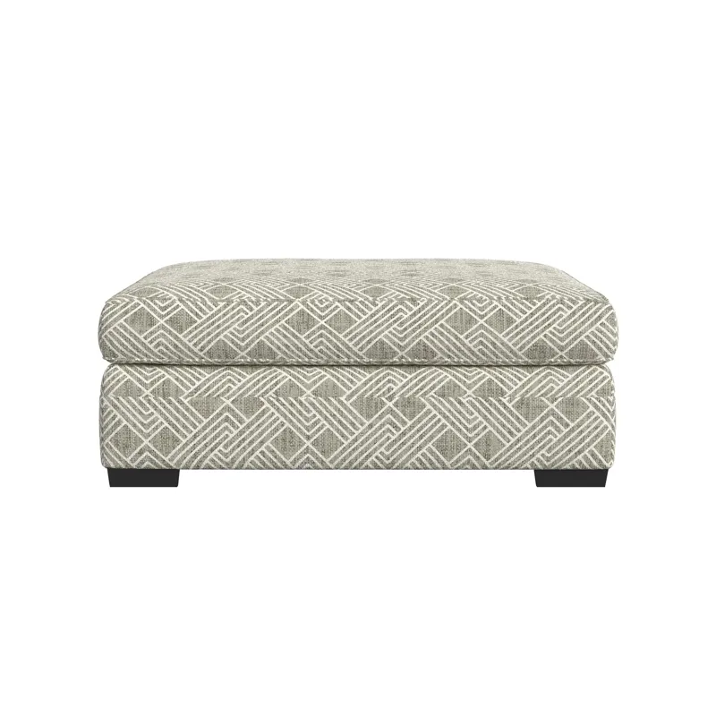 Tully Ottoman in Modular Porcelain