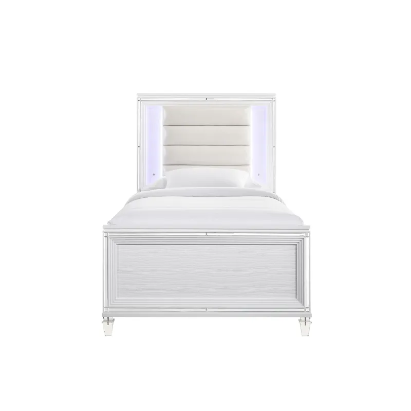 Twenty Nine Youth Twin Bed White