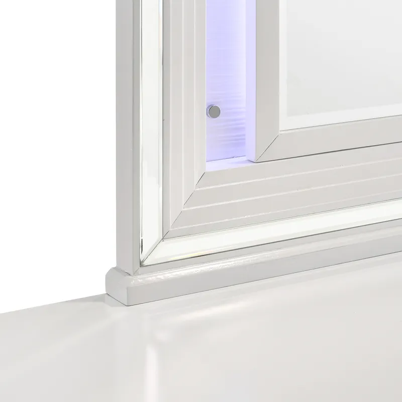 Twenty Nine Dresser & Mirror Set White