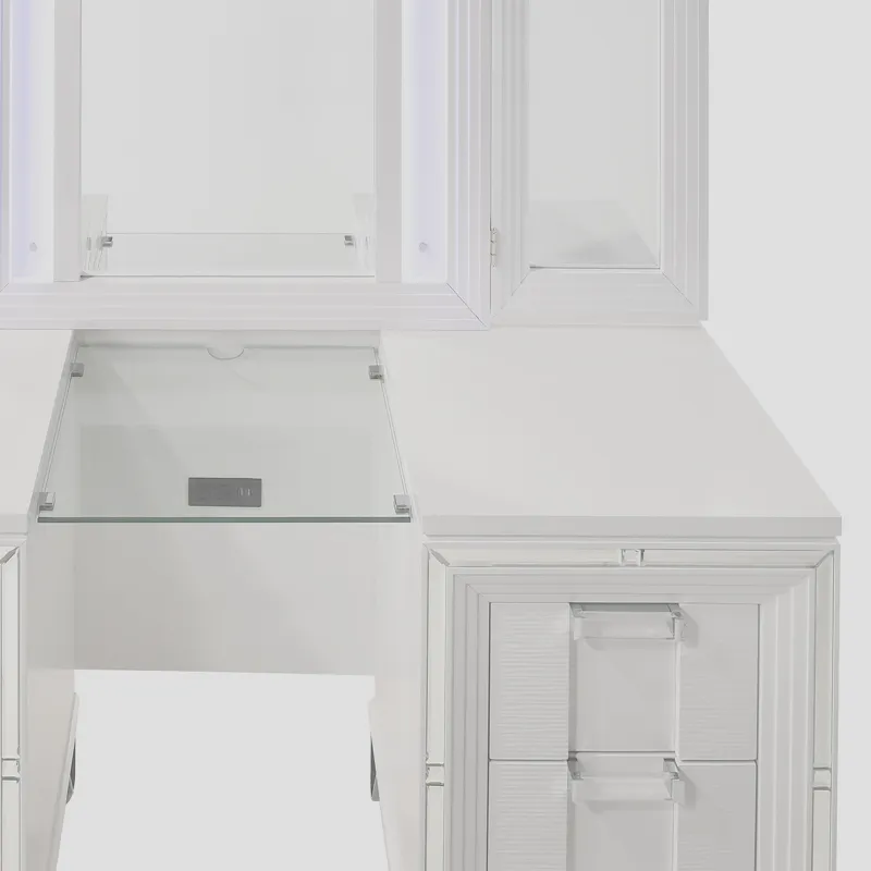 Twenty Nine Dressing Set w/LED & USB Plug White