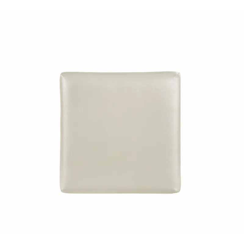 Twenty Nine Dressing Stool W/Acrylic Leg White