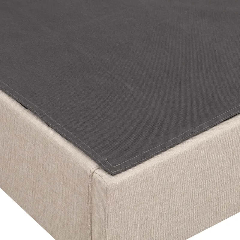 Abby Platform Full Base Bed Heirloom Natural (3A Packing)