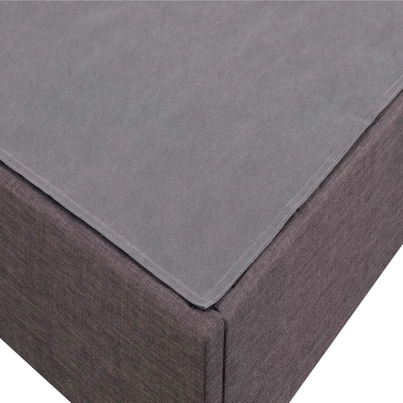 Abby Platform Queen Base Bed Heirloom Charcoal (3A Packing)