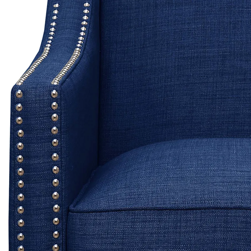 Erica 497 Chair W/Chrome Nails Heirloom Blue (ISTA 3)