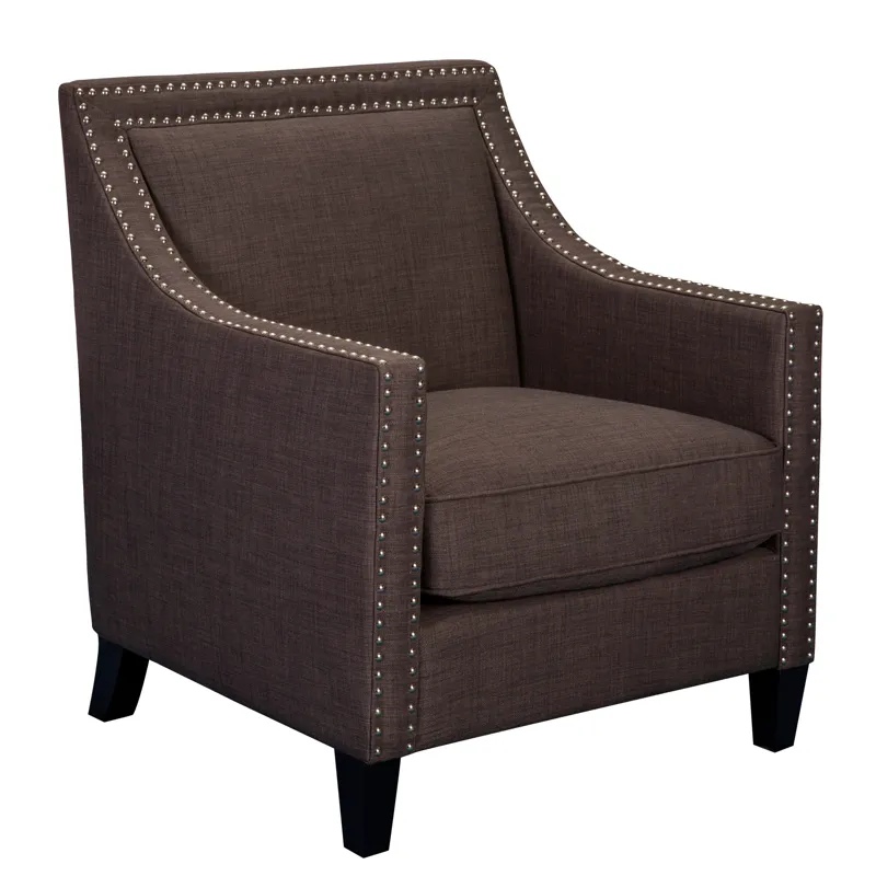 Erica 497 Chair W/Chrome Nails Heirloom Chocolate (ISTA 3)