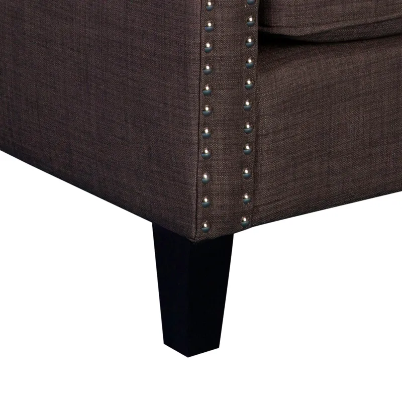 Erica 497 Chair W/Chrome Nails Heirloom Chocolate (ISTA 3)