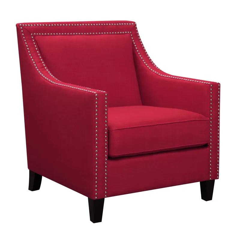 Erica 497 Chair W/Chrome Nails Heirloom Berry (ISTA 3)