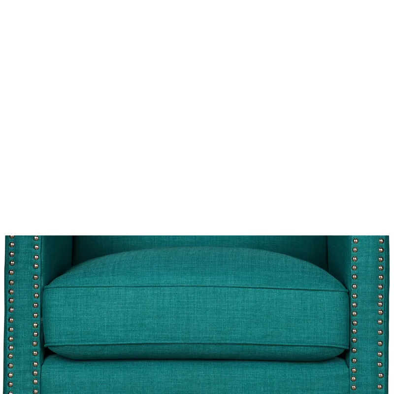 Erica 497 Chair W/Chrome Nails Heirloom Aqua/Teal (ISTA 3)