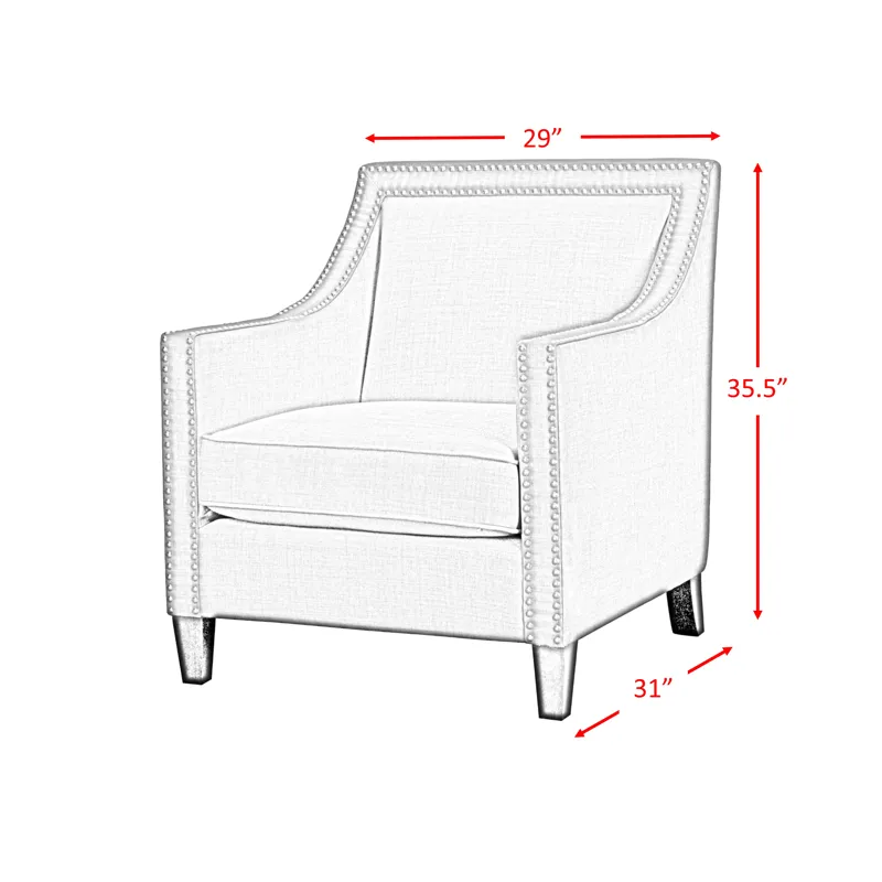 Erica 497 Chair W/Chrome Nails Heirloom Charcoal