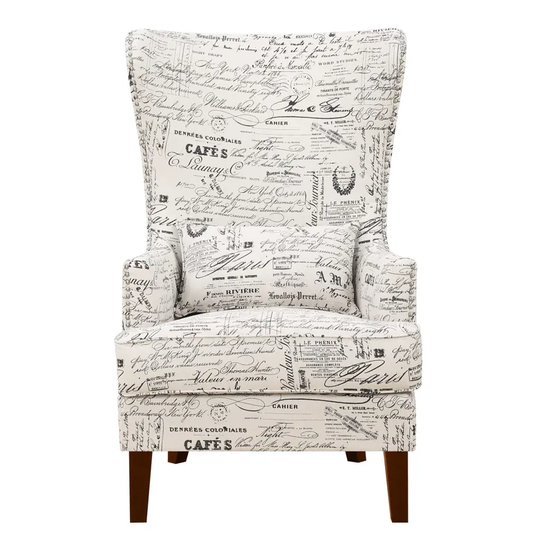 Kori 724 Chair W/Chrome Nails in French Script