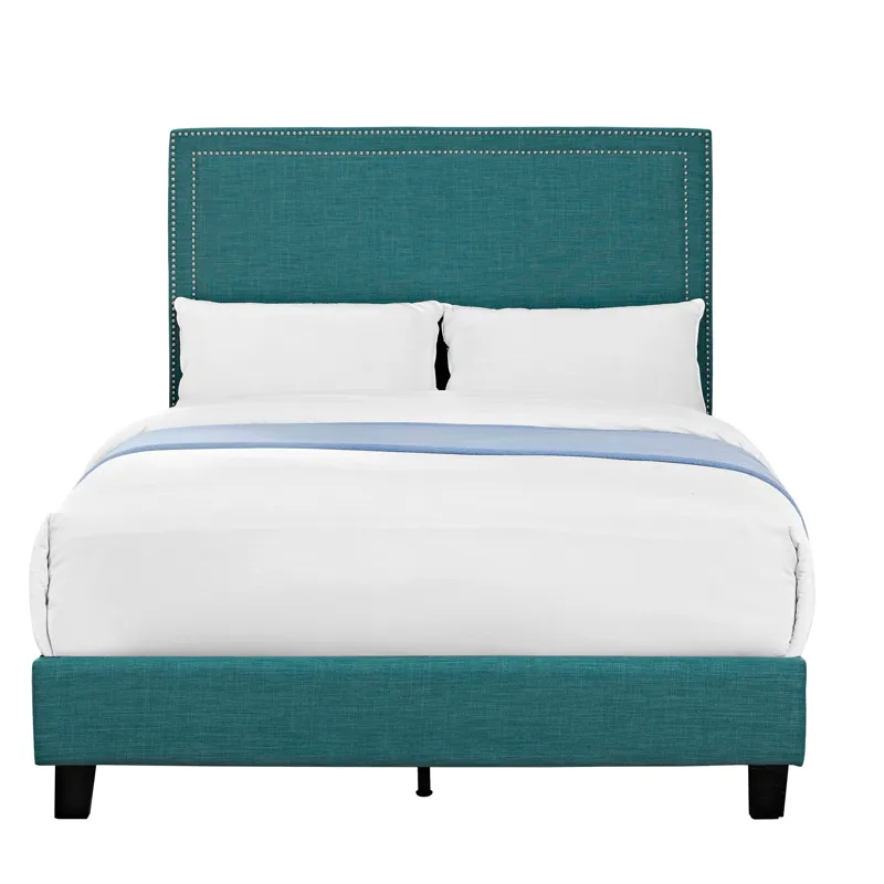 Erica Full Bed in Heirloom Teal