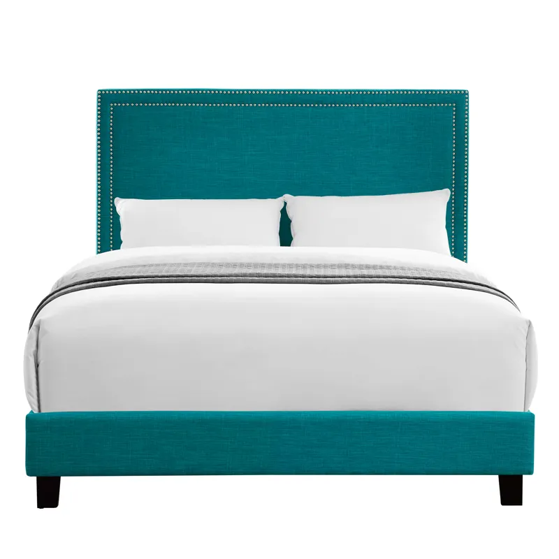 Erica Queen Bed in Heirloom Teal