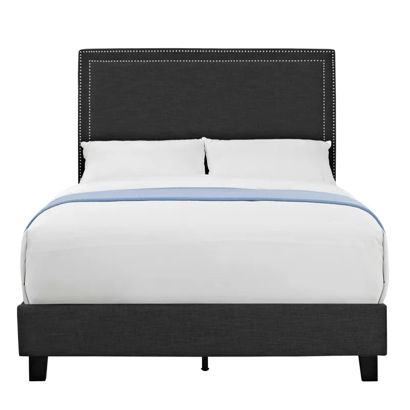 Erica Full Bed in Heirloom Charcoal